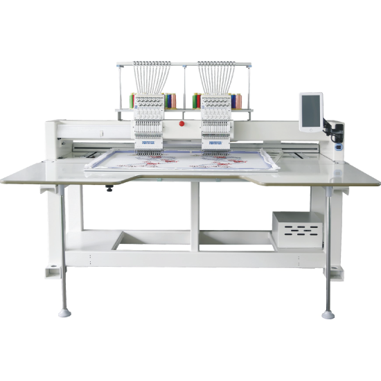 FORTEVER FT-1502F (500х850 мм) двухголовая промышленная вышивальная машина