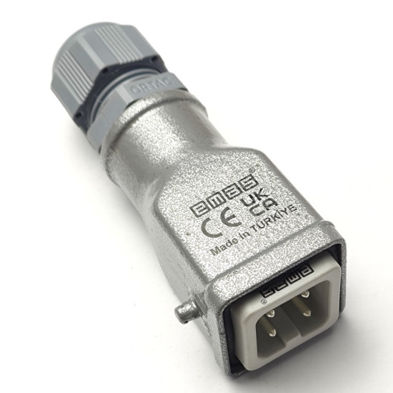 Разъем (ПАПА) EMAS EBM04 FU30 4Pin (4x10A)