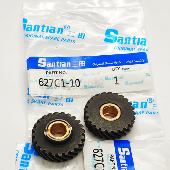 627C1-10 промежуточная шестерня к резиновому ролику Santian