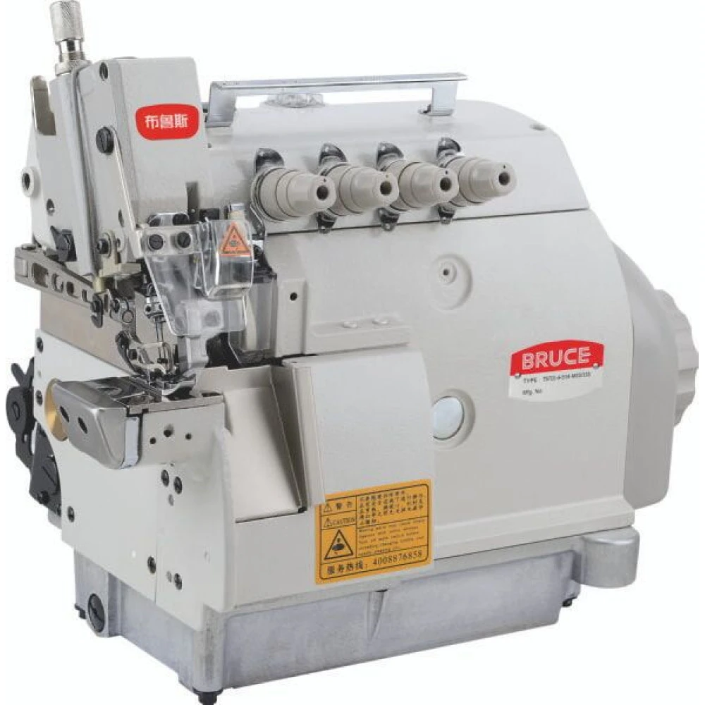 BRUCE BRC-5114TD-М03/333/KS промисловий 4 нитковий оверлок з платформою міні циліндр