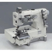 Kansai Special NW2202GC 1/4  2-голкова шльовочна машина з плоскою платформою та двома ножами підрізки