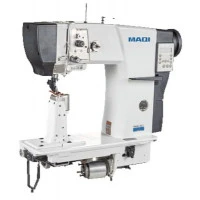 MAQI LS592N-D3 полностью автоматическая 2-игольная колонковая машина с роликовым продвижением