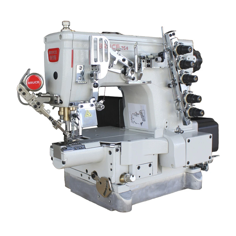 BRUCE 264G-01CBx356/UT плоскошовная машина с платформой мини-цилиндр