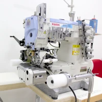 Pegasus W662PCH-33AX356CS/FT9A/RP9A/UT3S/D332/Z054 плоскошовна машина з правим ножем для вшивання гумки зшитої в кільце