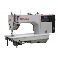 BRUCE R6000-D Комп'ютеризована швейна машина з закритим масляним картером та електронним регулюванням просування матеріалу.