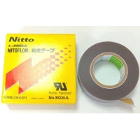 Лента тефлоновая самоклеящаяся 0,18ммХ19ммХ10м Nitto 1M