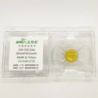 Лінза фокусуюча d20mm GML USA CVD ZnSe  63.5mmFL AR/AR 10.6um