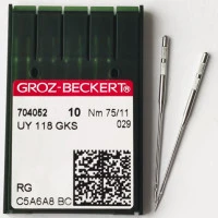 GROZ-BECKERT UYx118GKS №75 RG иглы для флэтлока