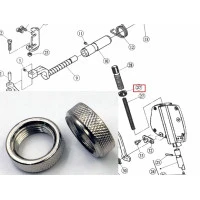 Гайка 207S16003  на регулятор притискання лапки