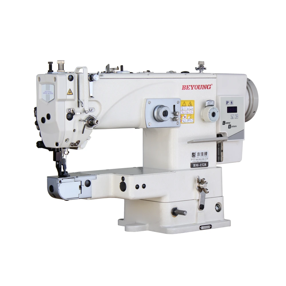 BEYOUNG BM1528 одноголковая зигзаг машина с рукавной платформой