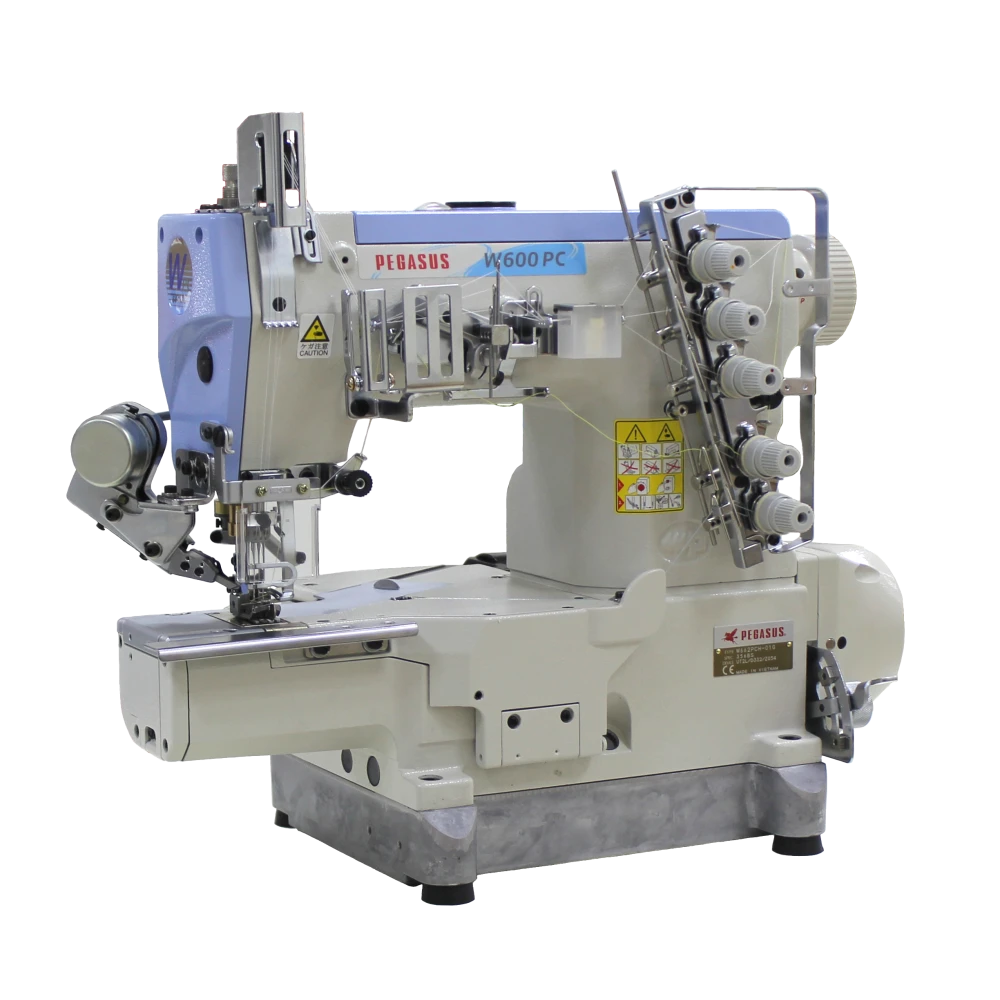 Pegasus W662PCH-01GX356BS/UT2L/D332/Z054 промышленная плоскошовная машина с цилиндрической платформой и автоматическими функциям