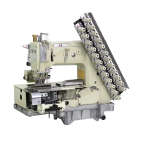 SM-1412PQ-DD промислова 12-голкова машина ланцюжкового стібка з можливістю вшивання нитки-гумки в шов