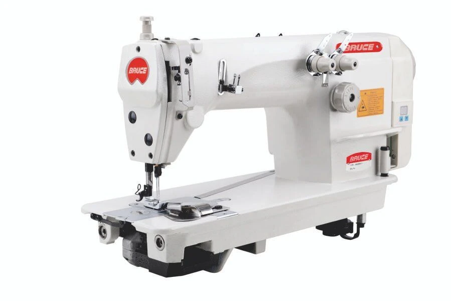 BRUCE BRC-8558WD-1 PL промышленная 2-игловая машина цепочного стежка с протяжным пулером
