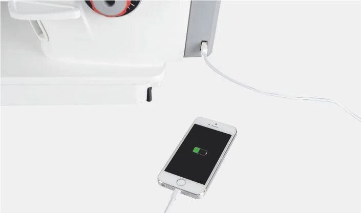 USB порт в промышленной швйной машине BRUCE RA6N