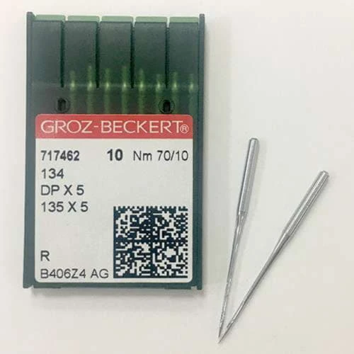 GROZ-BECKERT DPx5 №70 R голки для прямострочних машин з товстою колбою