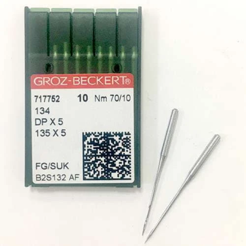 GROZ-BECKERT DPx5 №70 SUK голки для прямострочних машин з товстою колбою