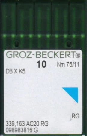 Голки GROZ-BECKERT DBxK5 №75 SES для промислових вишивальних машин