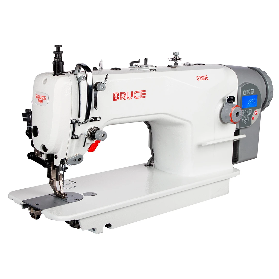 BRUCE BRC-6390E-CZ-4 промышленная швейная машина для тяжелых материалов с шагающей лапкой и автоматическими функциями