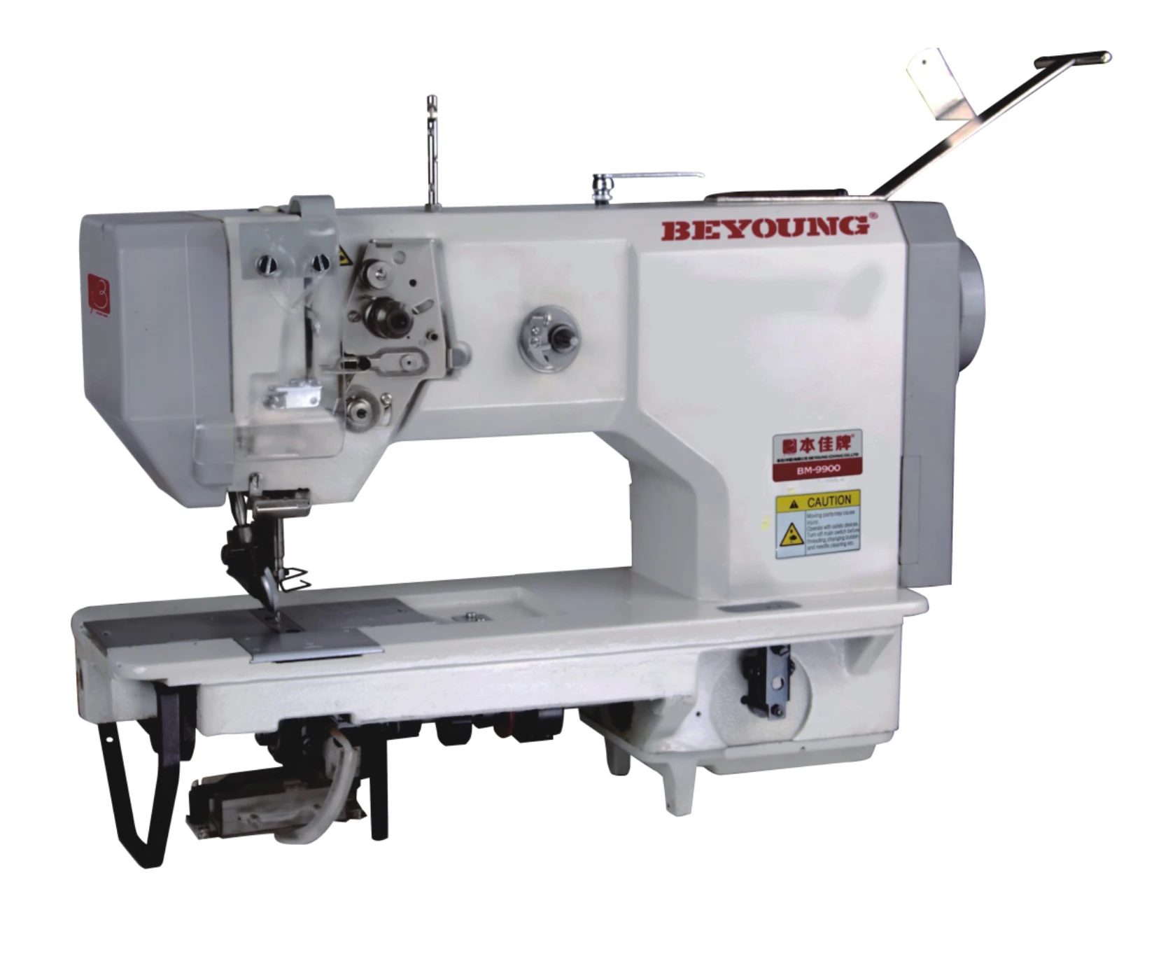 BEYOUNG BM9900 одноглавая швейная машина с роликовым транспортером