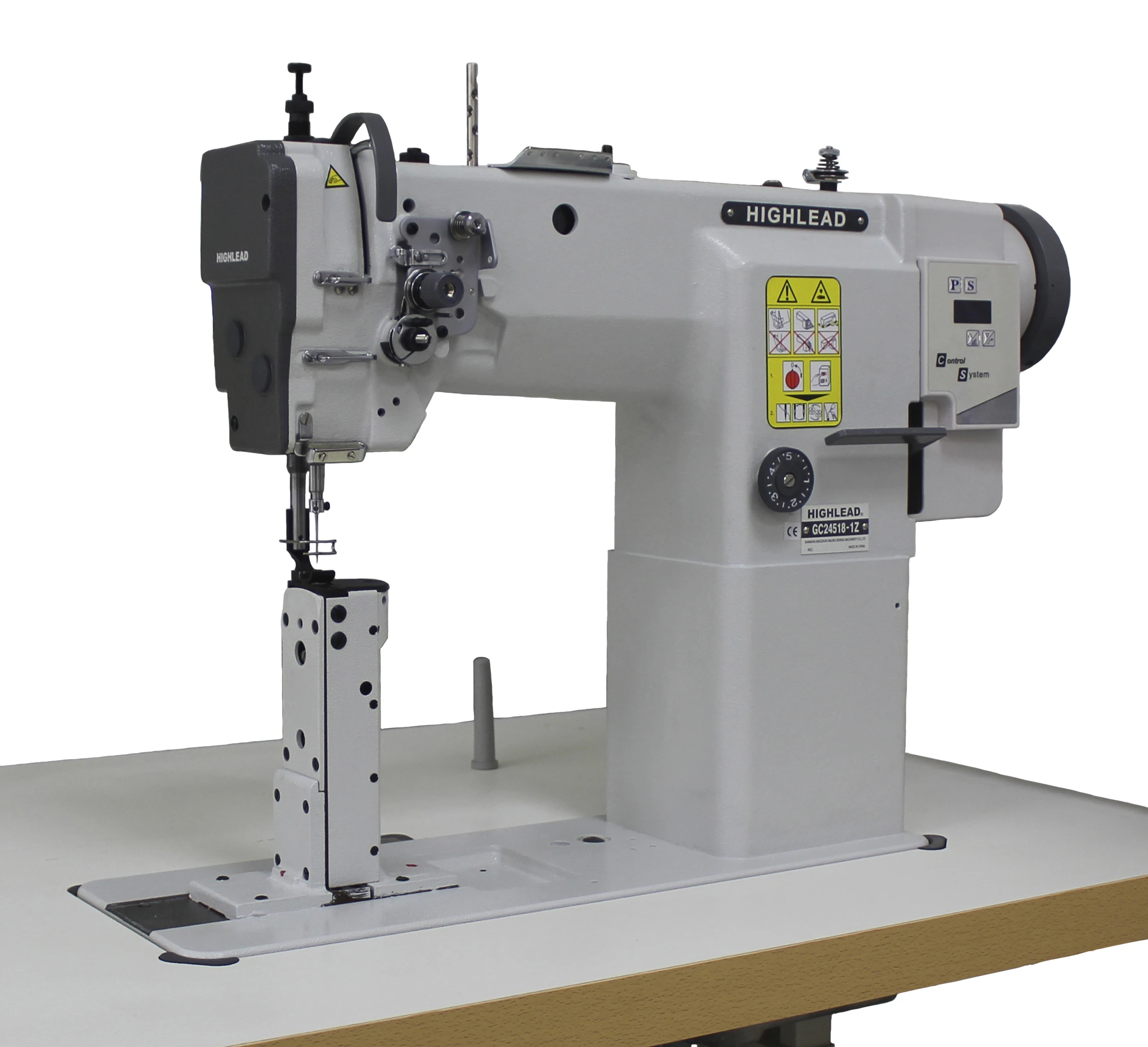 Highlead GC24518-1Z промышленная колонковая машина челночного стежка с игловым перемещением и встроенным серводвигателем