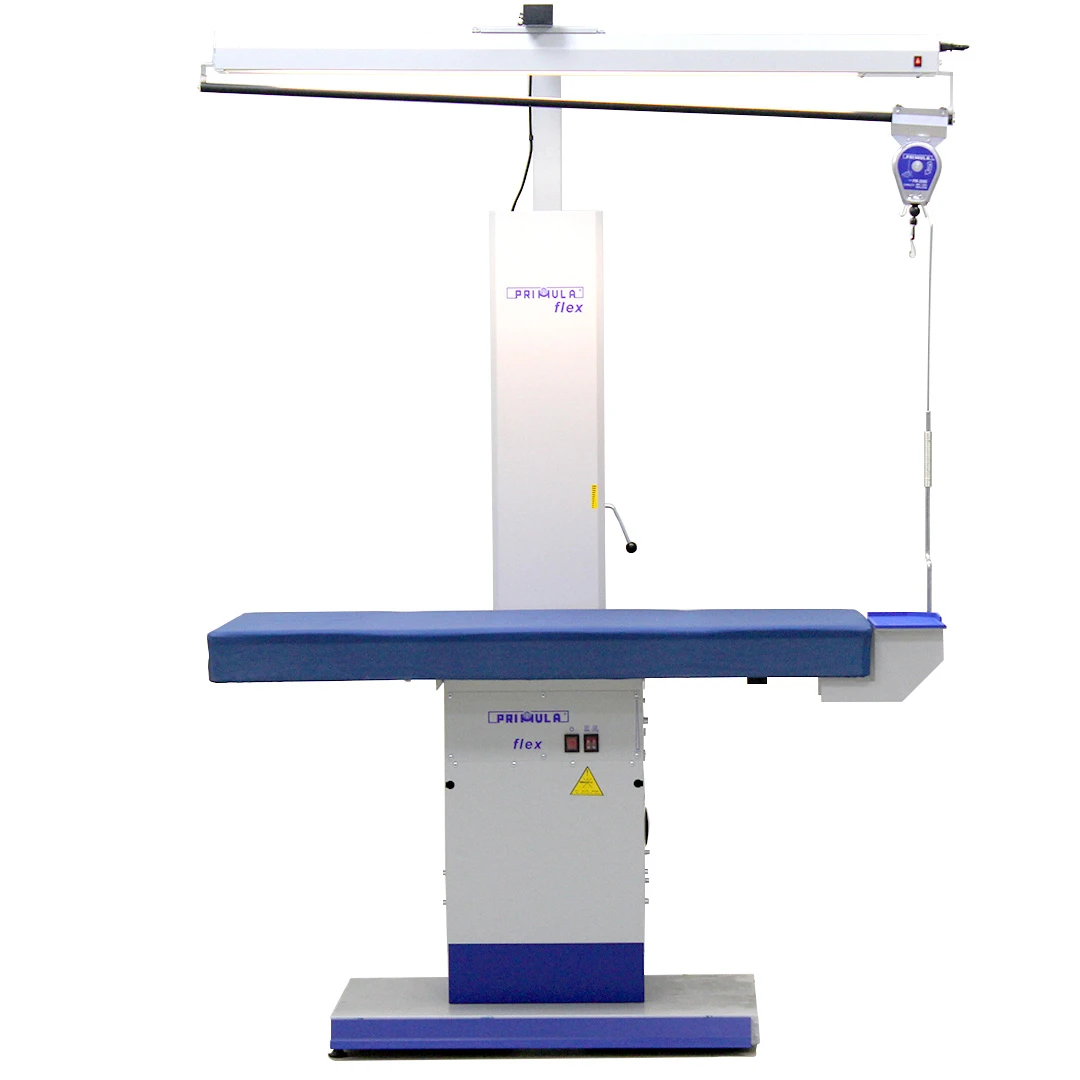 Primula FLEX FL 1365, 400V промышленный гладильный стол с подвесной системой