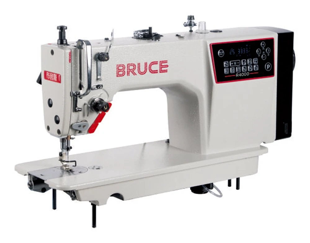 BRUCE R4000-4CHLQ-7 компьютеризированная швейная машина с увеличенным челноком и электронной регулировкой длины стежка до 7 мм