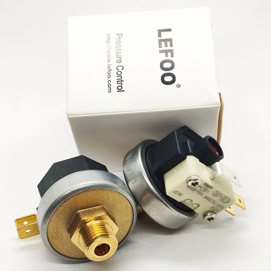 Датчик тиску 1/4 LEFOO №138 SS 4-Bar