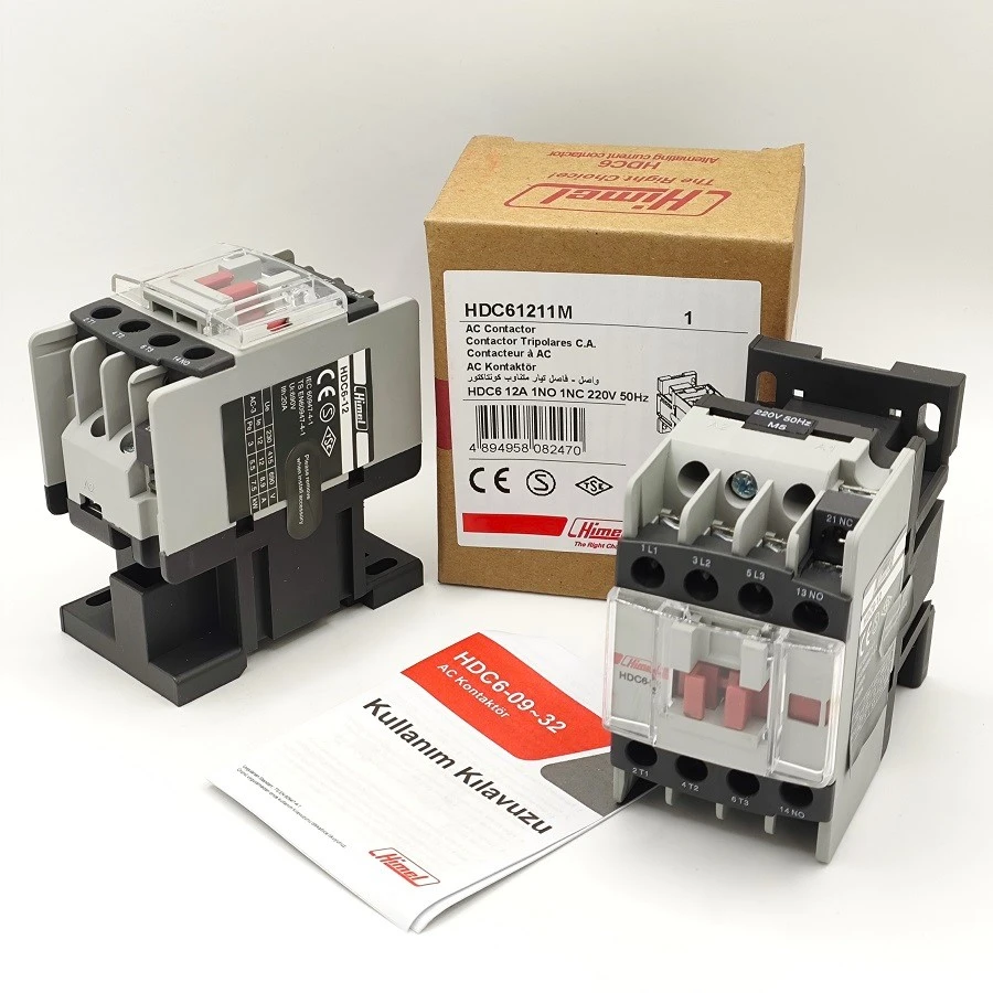 Контактор HDC61211M 12A 220V