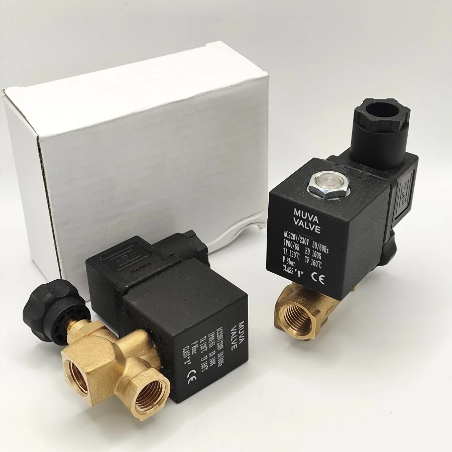 Электроклапан с регулировкой MUVA 1/4 P 8Bar 220V