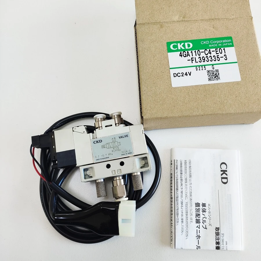 Соленоидный клапан CKD 4GA110-C4-E01-FL393335-3 24V