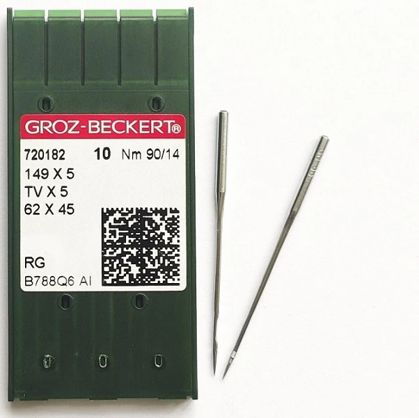 GROZ-BECKERT TVx5 №90 RG голки для машин ланцюжкового стібка