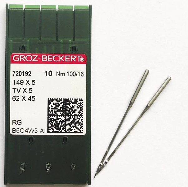 GROZ-BECKERT TVx5 №100 RG голки для машин ланцюжкового стібка