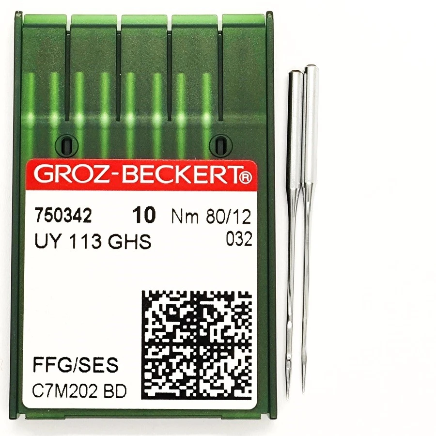 GROZ-BECKERT UYx113GHS №80 SES голки для поясних машин