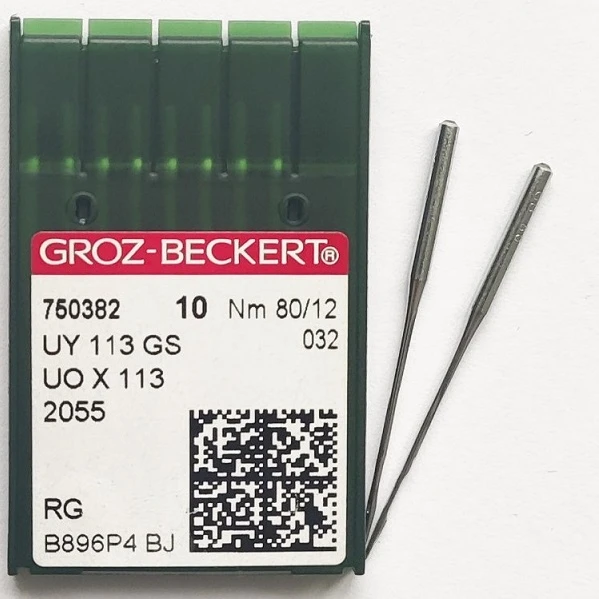GROZ-BECKERT UYx113GHS №80 RG голки для поясних машин