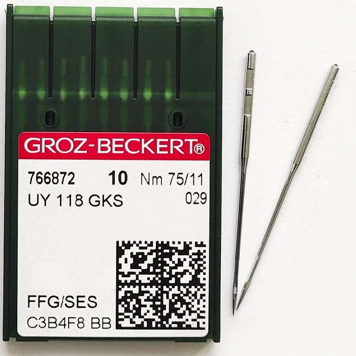 GROZ-BECKERT UYx118GKS №75 SES голки для флетлока