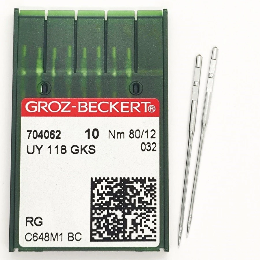 GROZ-BECKERT UYx118GKS №80 RG голки для флетлока