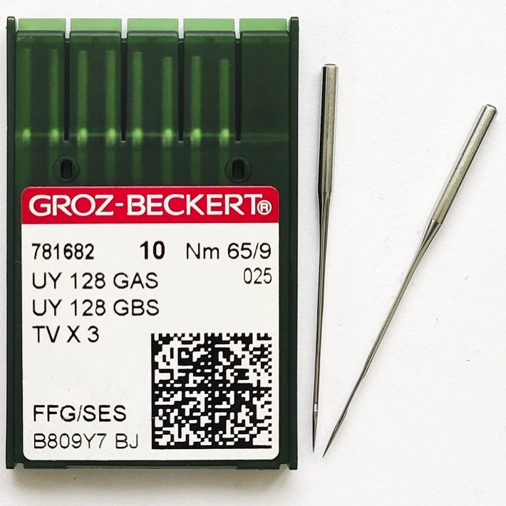 GROZ-BECKERT UYx128GAS №65 SES иглы для плоскошовных машин