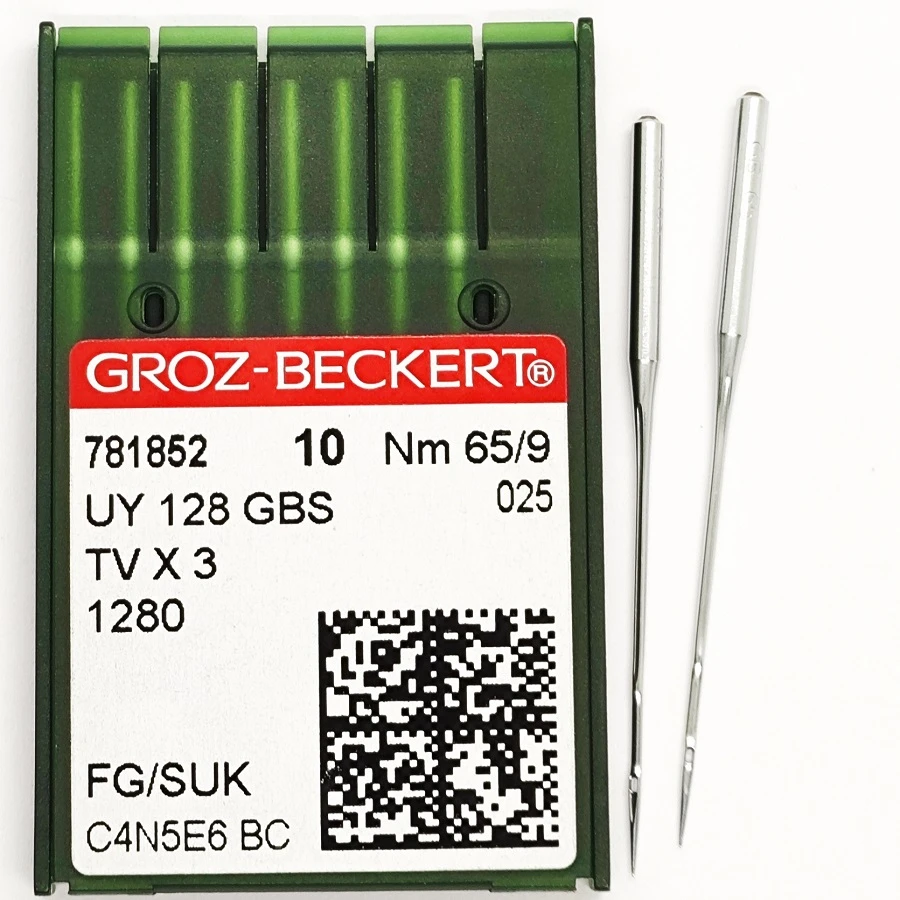 GROZ-BECKERT UYx128GAS №65 SUK иглы для плоскошовных машин