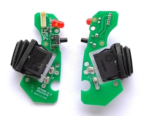 Плата з кнопкою ручки до RCS-B