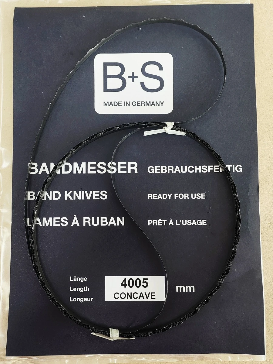 Стрічкове лезо 4005х10х0,45 B+S CONCAVE зубчасте