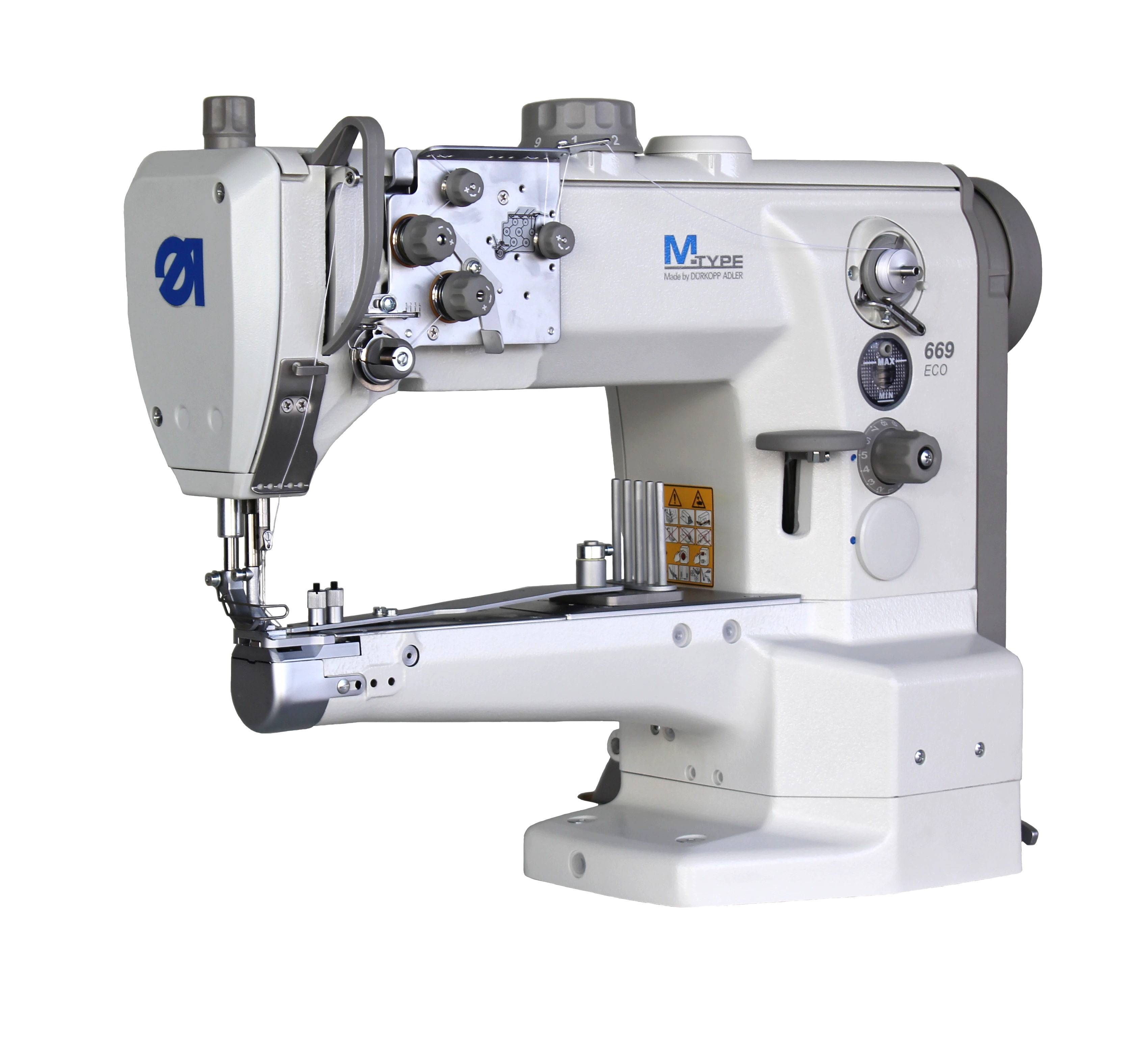 Dürkopp Adler 669-180010 Машина с цилиндрической платформой и увеличенным челноком