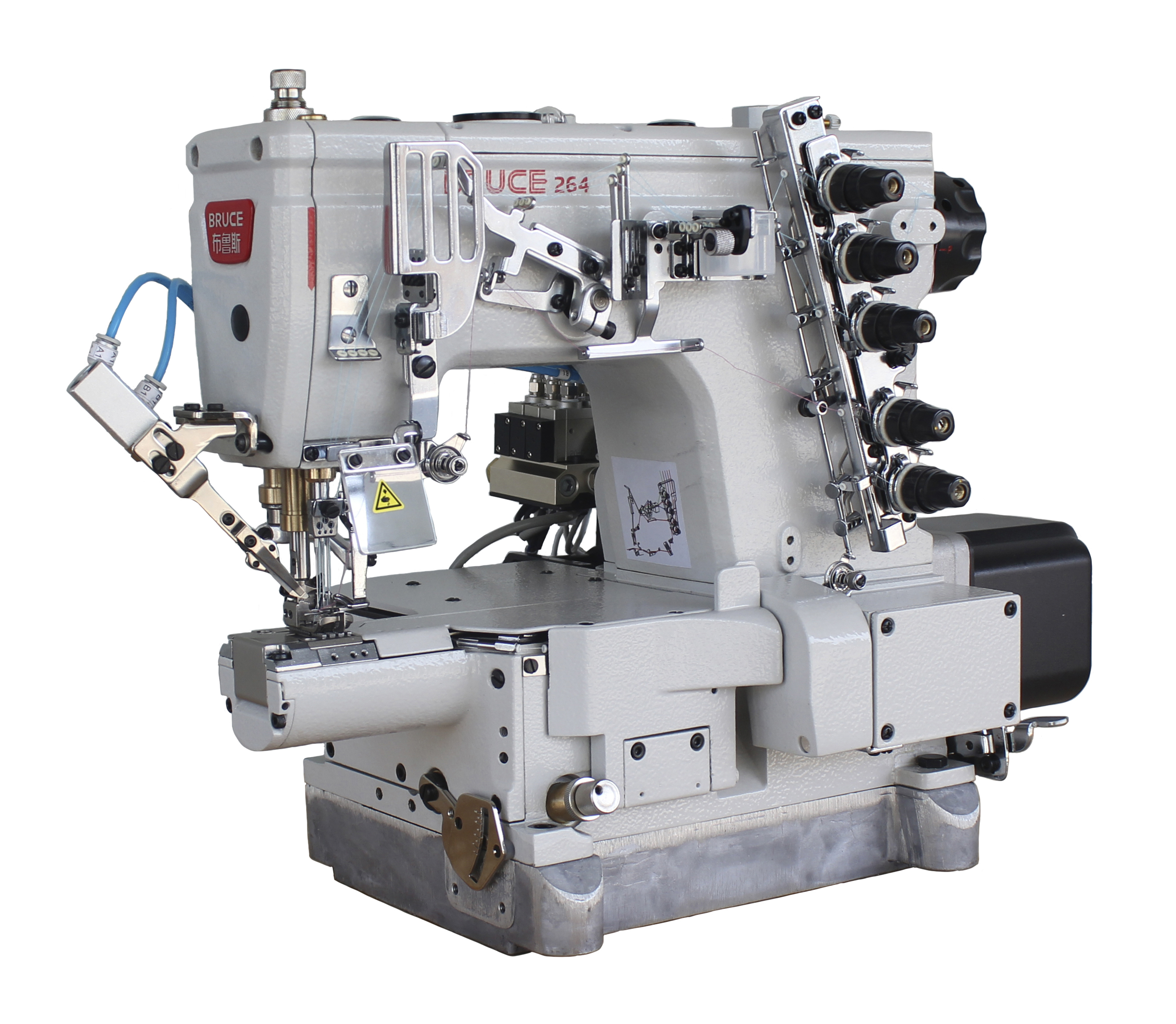 BRUCE 264G-01CBx356/UTL плоскошовна машина з платформою міні-циліндр