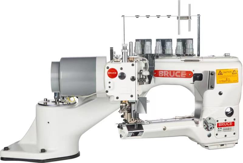 BRUCE BRC-946-460-02H/D/AW1S плоскошовна машина з платформою вільний рукав типу "Флетлок" для середніх матеріалів