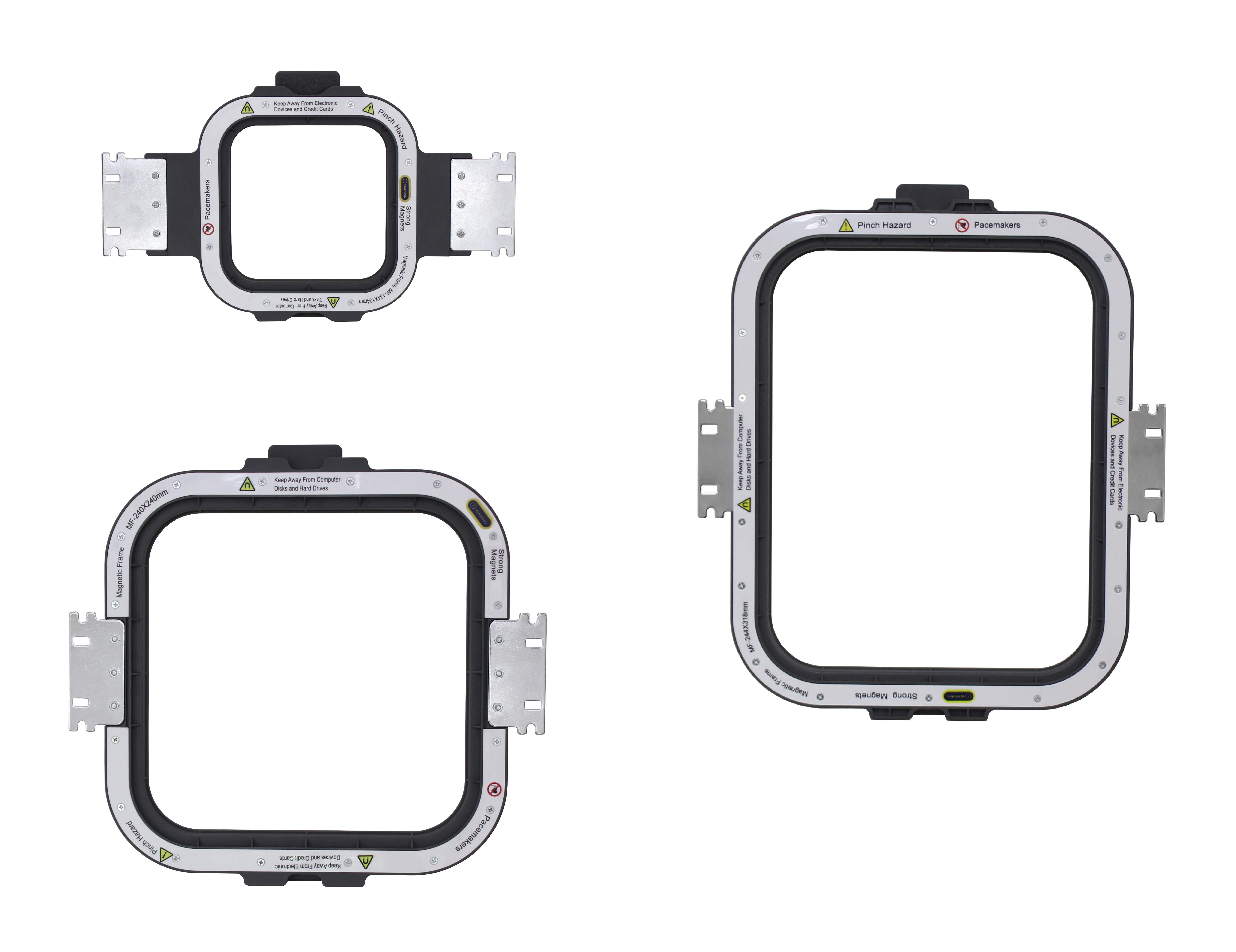П'яльця магнітні MF134x134 / MF240x240 / MF244x318 мм (комплект 3 шт)