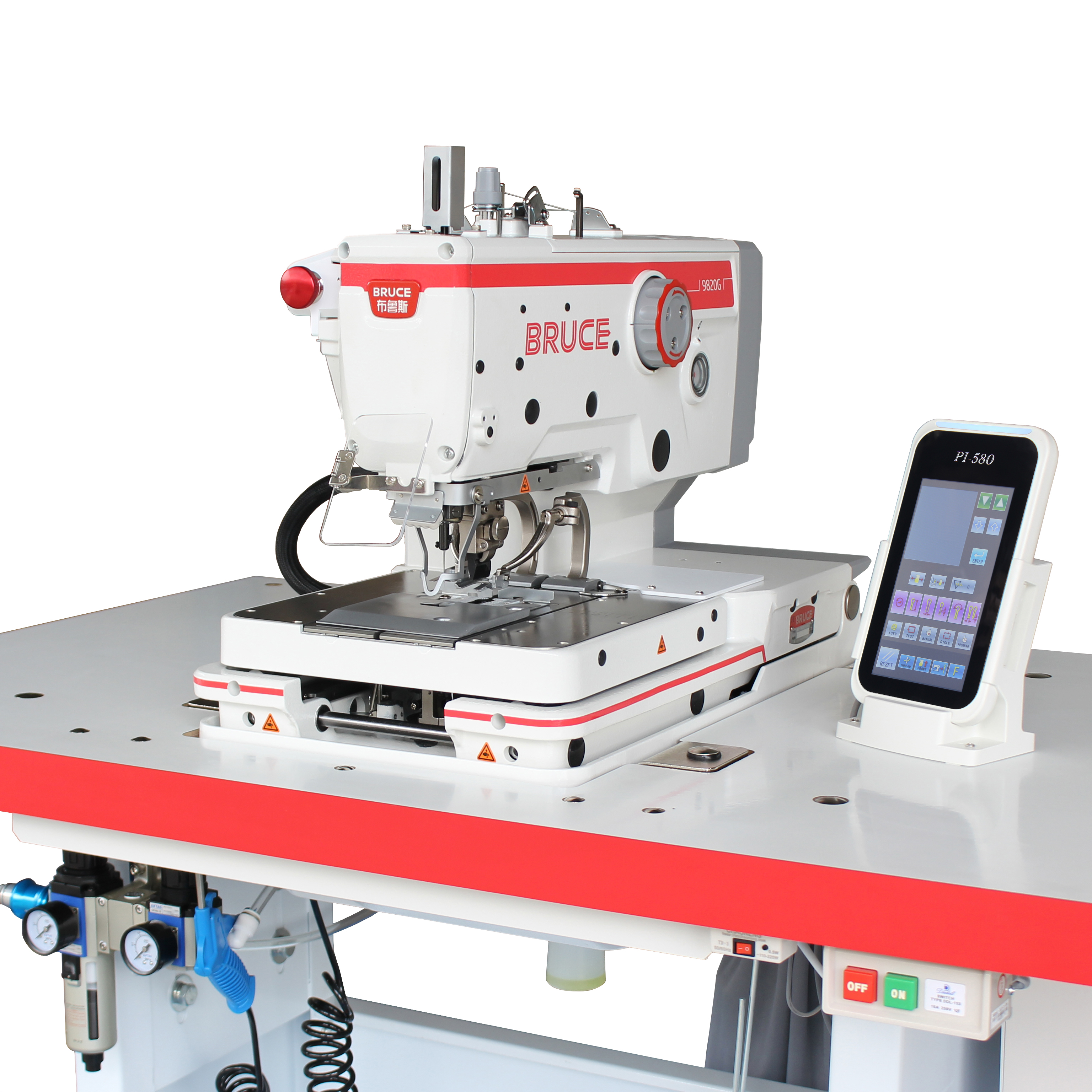 BRUCE BRC-T9820G-01-D/T комп'ютеризована петельна машина для виготовлення вічкової петлі