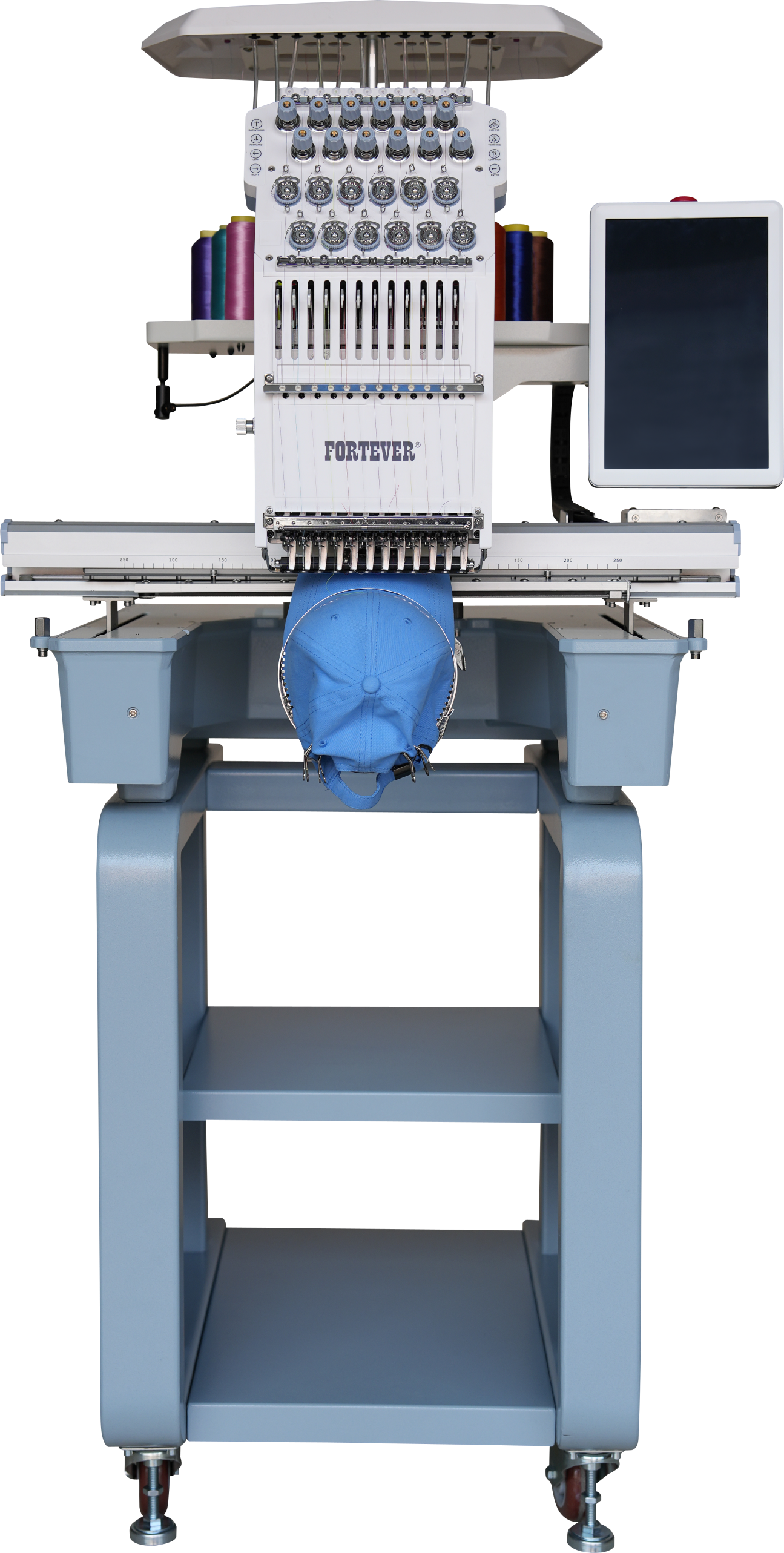 FORTEVER FT-1501R (500х350 мм) промислова 15-голкова вишивальна машина з рукавною платформою