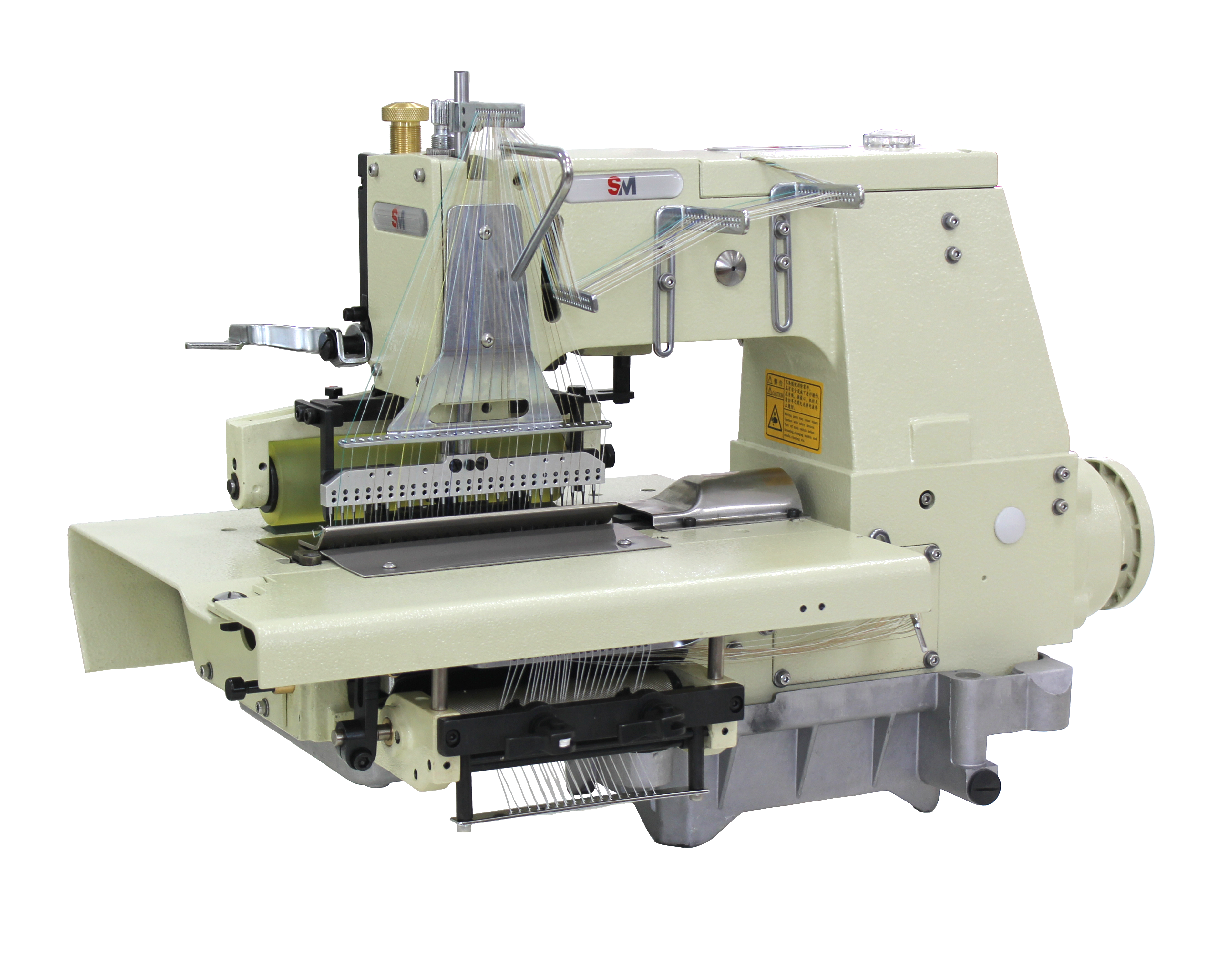SM-1425PQ-D 25ти голкова машина ланцюжкового стібка з можливістю вшивання нитки-гумки в шов