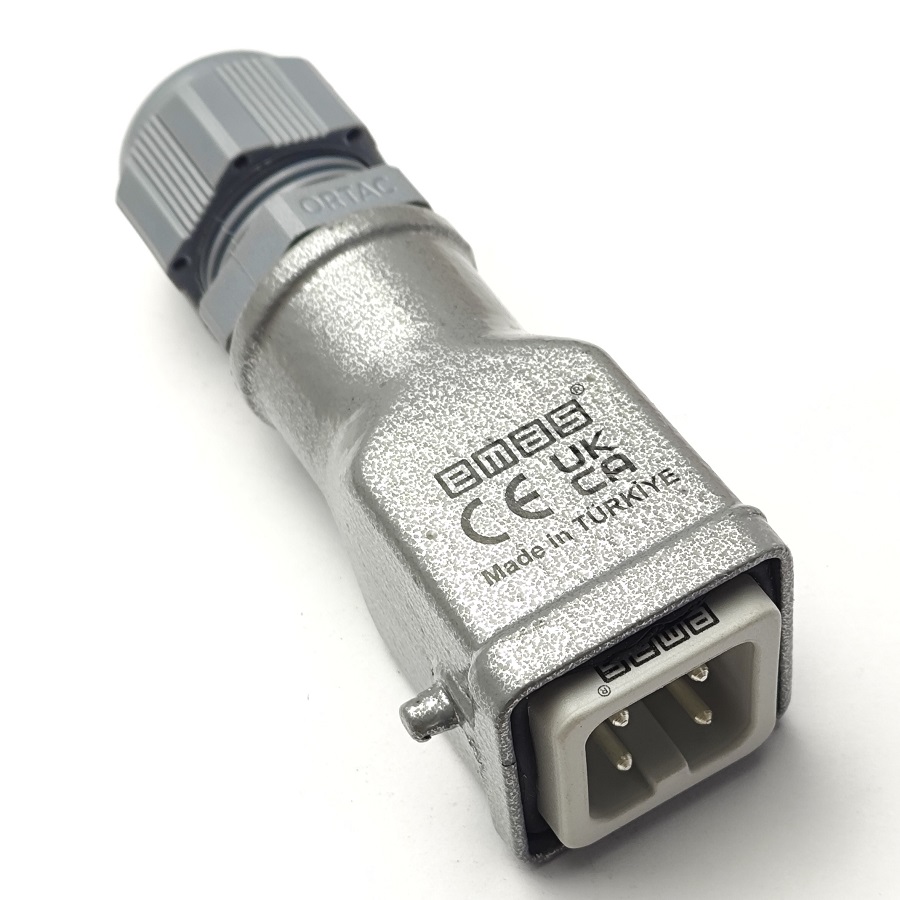 Роз'єм (ПАПА) EMAS EBM04 FU30 4Pin (4x10A) Роз'єм (ПАПА) EMAS EBM04 FU30 4Pin (4x10A)
