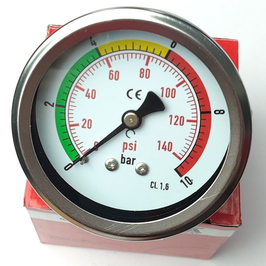 Манометр 0-10 bar D-63mm SIMGA