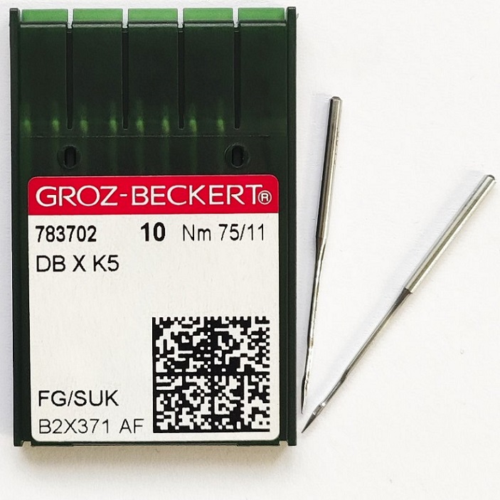 GROZ-BECKERT DBxК5 №75 SUK иглы для вышивальных машин GROZ-BECKERT DBxК5 №75 SUK иглы для вышивальных машин